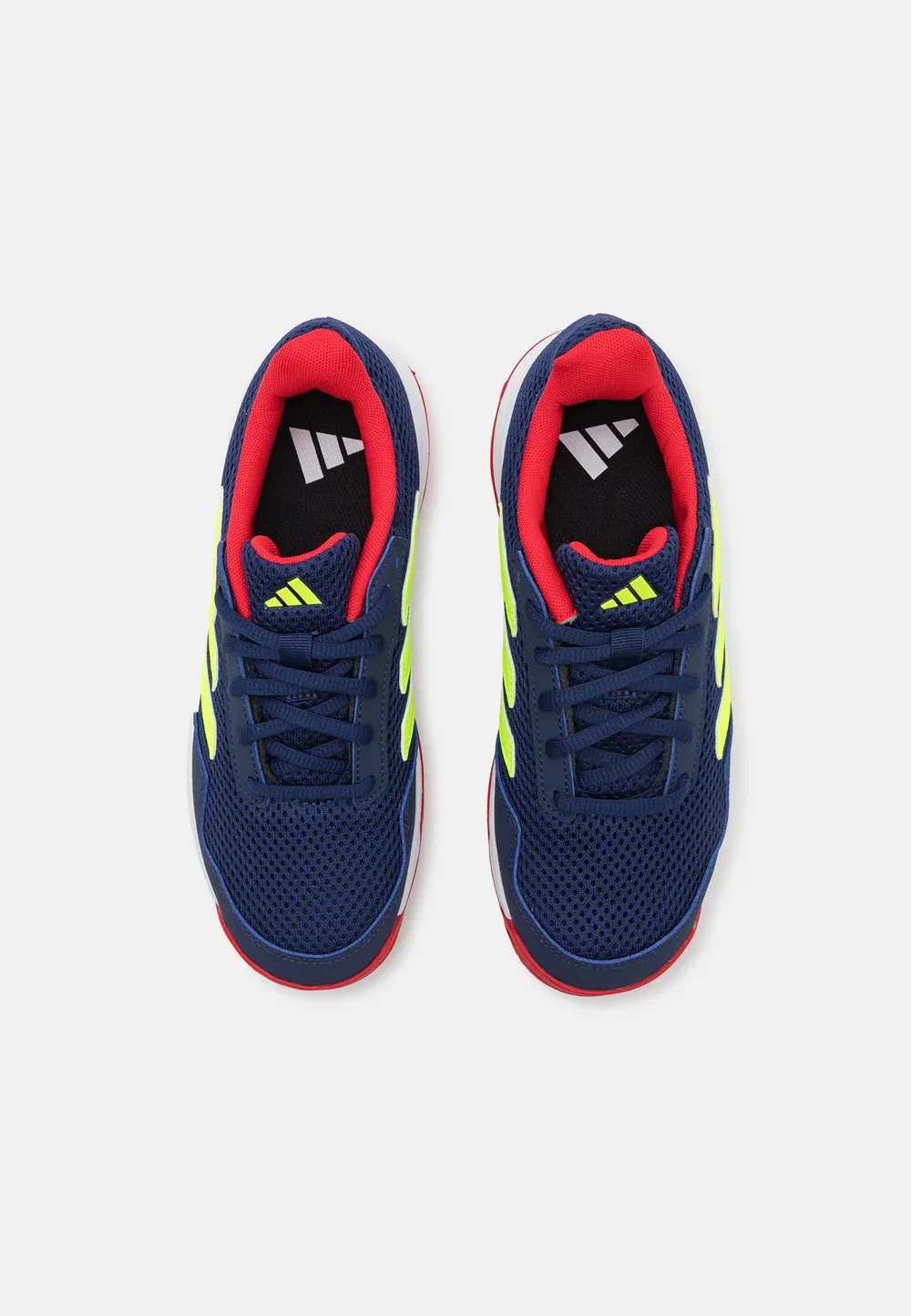 Кроссовки Gamespec унисекс для тенниса, подходят для разных типов кортов Adidas Performance, Dark Blue/Lucid Lemon/Footwear White — фото 4