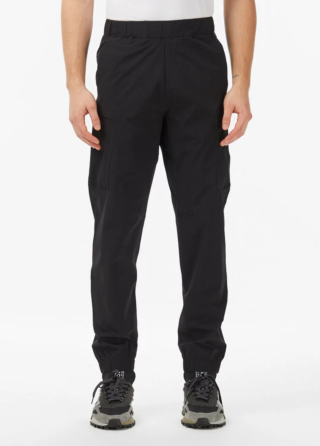 Брюки Relaxed Fit Lacoste, black — фото 3