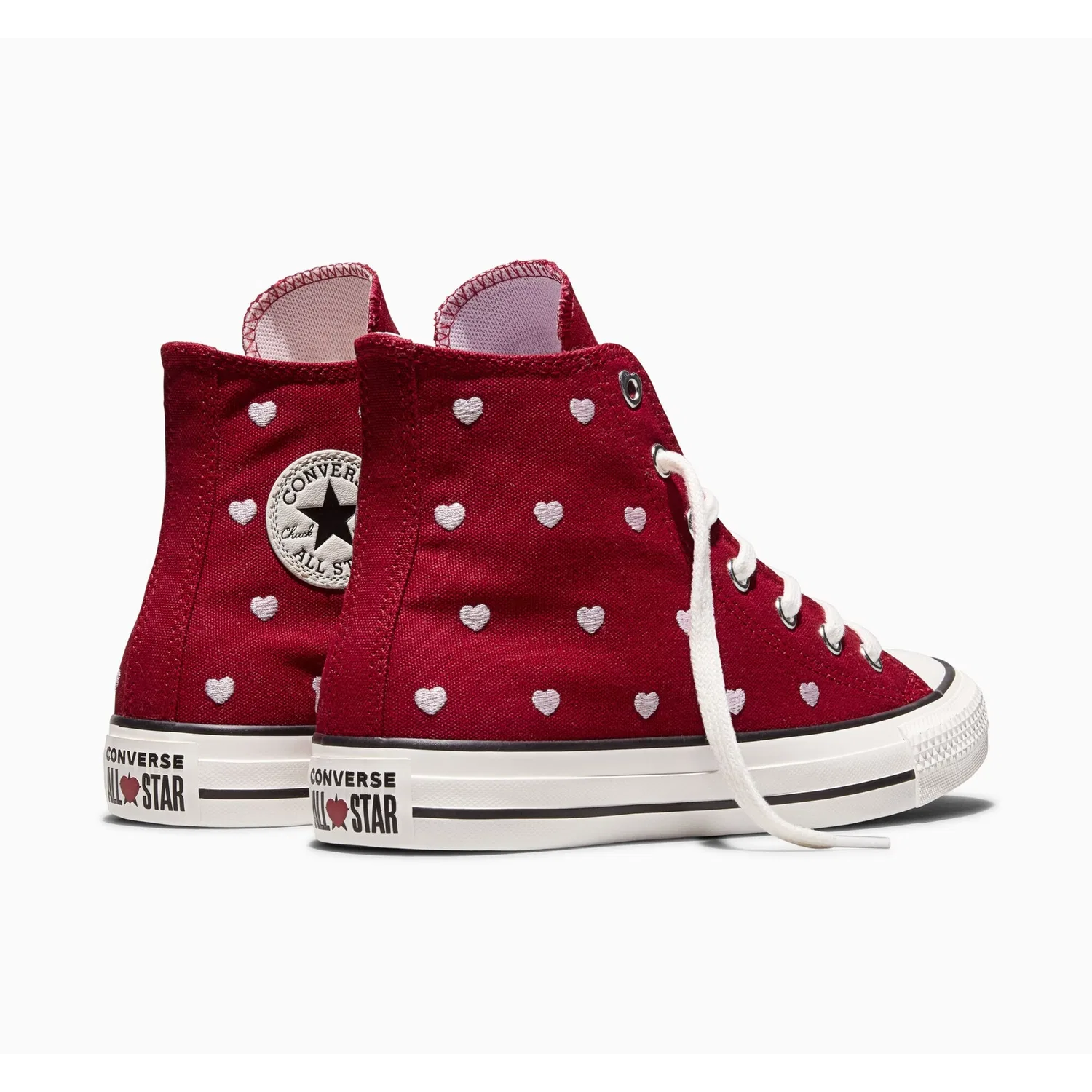 Детские кеды с принтом сердца Converse, Days Ahead/Vintage White/New Found Bloom — фото 3