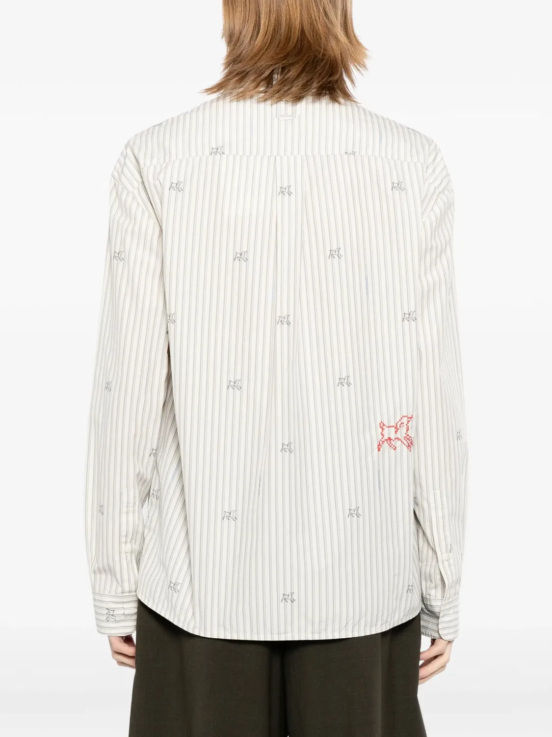 Рубашка The Simon Jacquemus, нейтральные цвета — фото 4