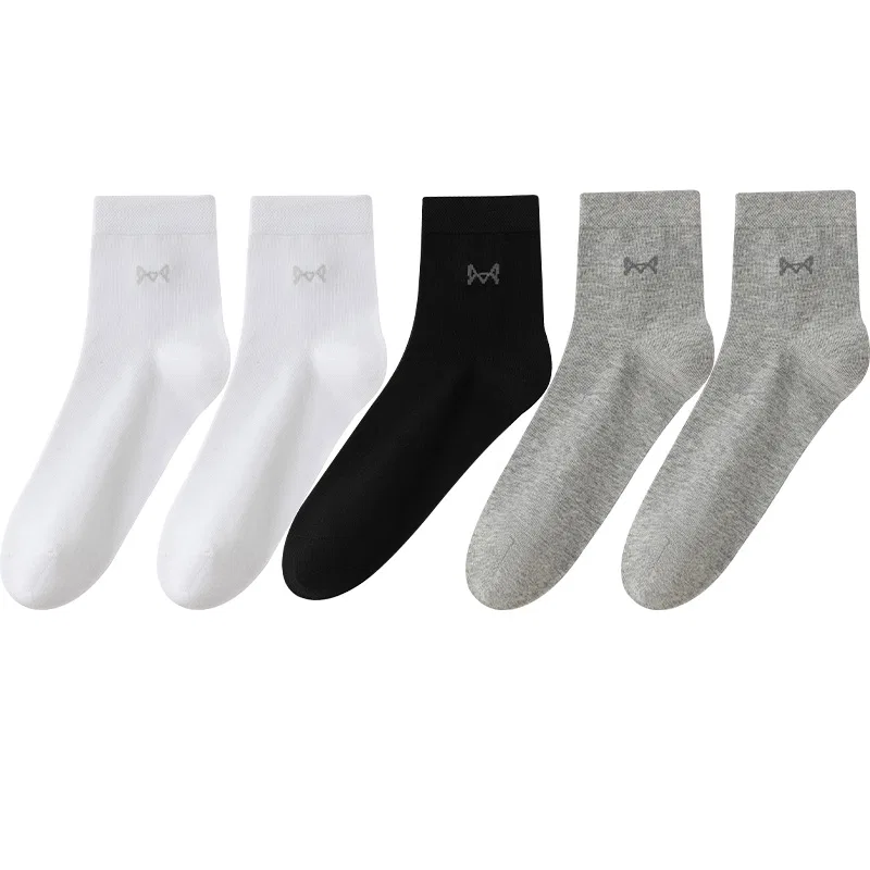 Детские носки-гольфы с комплектом из 5 пар, Black 3 Pack+Sapphire Blue 2 Pack, MIIOW — фото 4