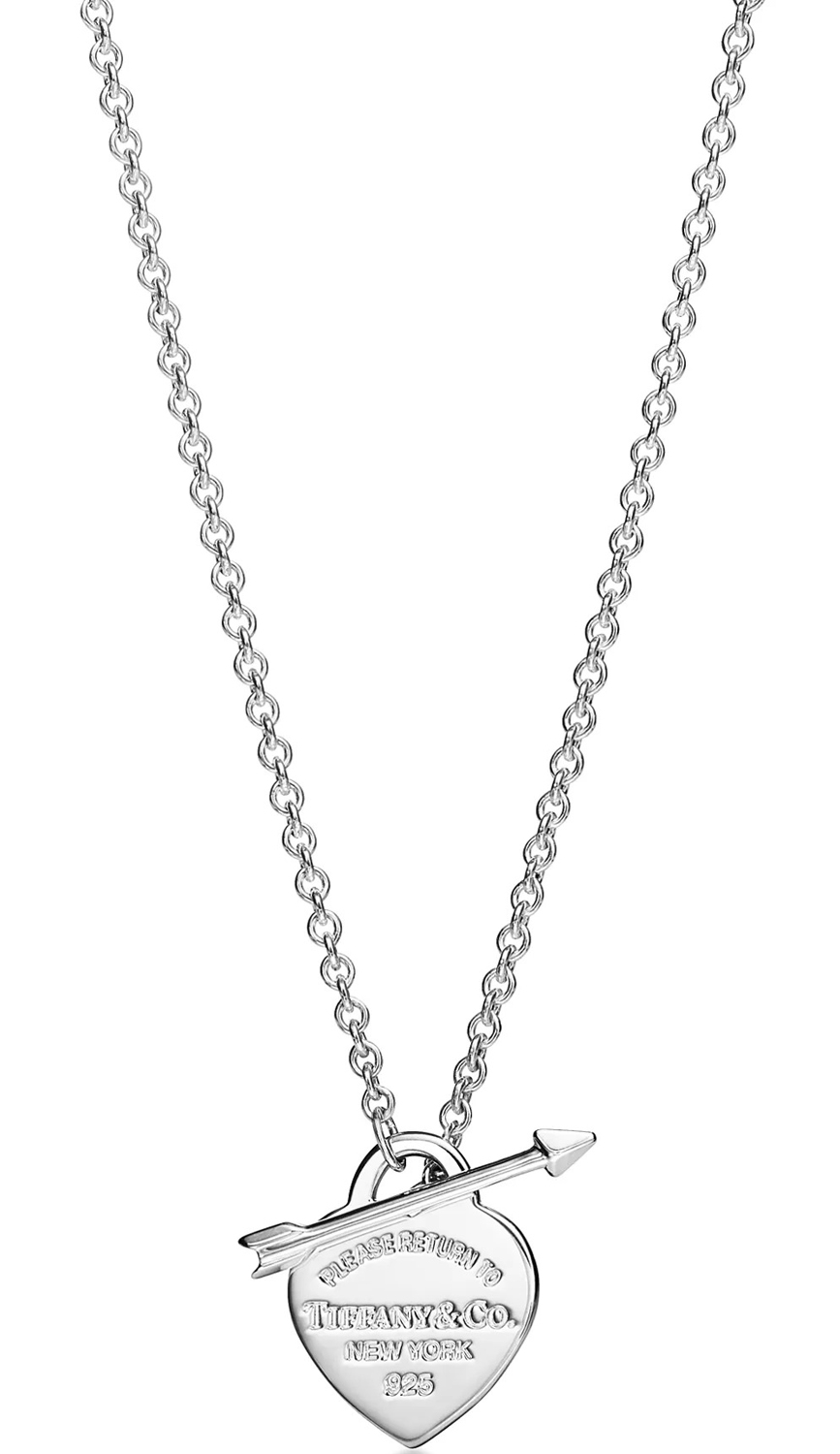 

Подвеска Tiffany & Co. Return to Tiffany Lovestruck Heart Tag, серебро