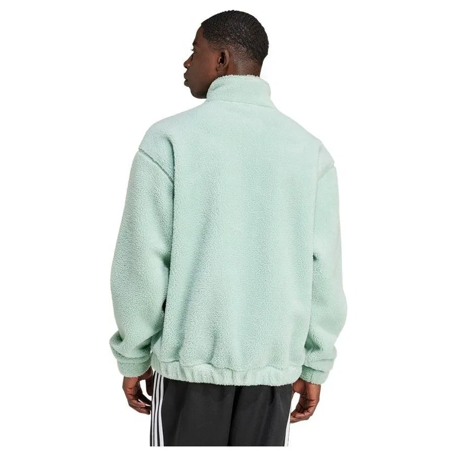 Спортивный свитшот с длинным рукавом adidas P Ess Fz, Зеленый — фото 4