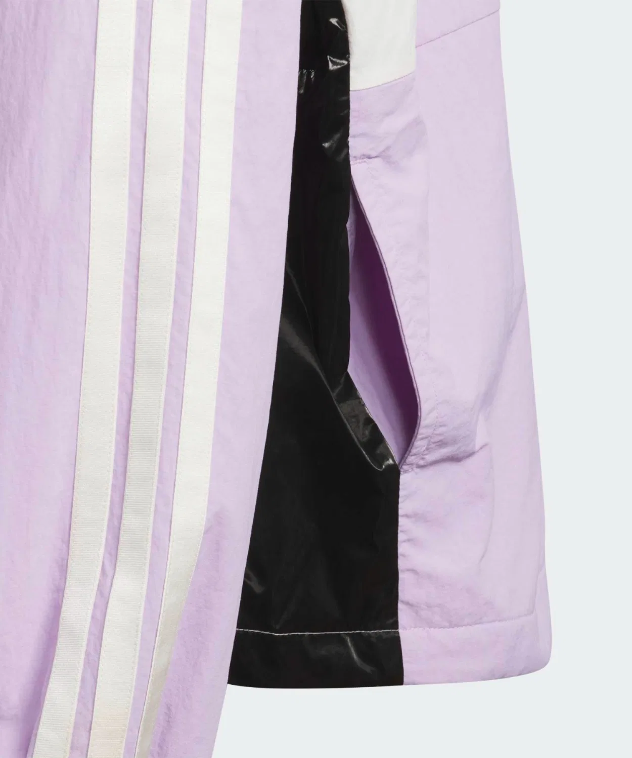 Детская куртка-ветровка с принтом Adidas, Violet — фото 4