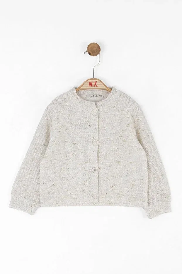 Детское платье-кардиган с принтом Swans Generic Brands, Nude Color