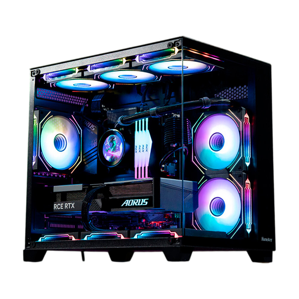 

Системный блок Gigabyte, 16 ГБ/1 ТБ, Core i5-14600KF, RTX 4070 Super, S960 Case, черный