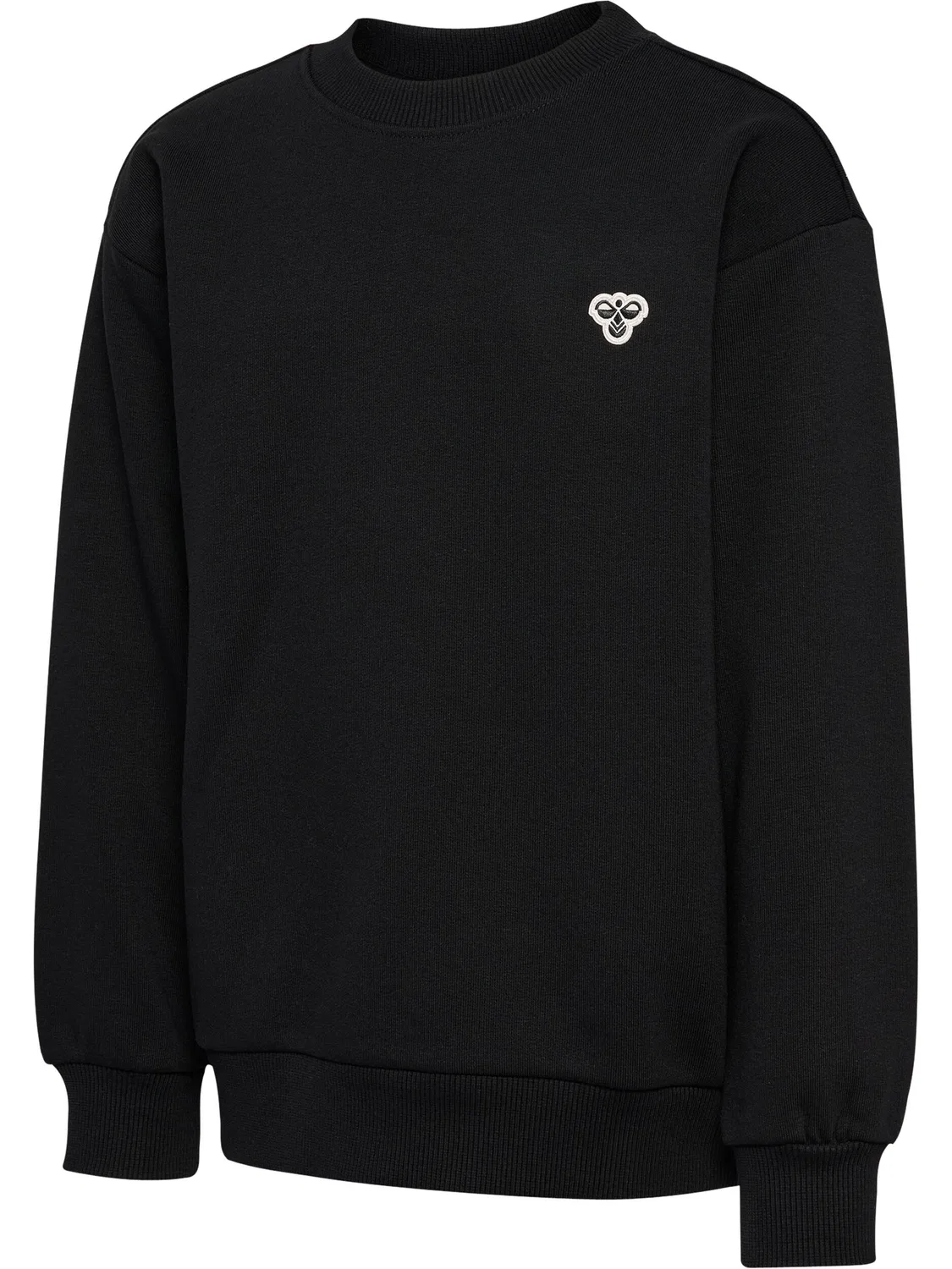 Детское свободное худи с вышивкой Hmljr Loose Hummel, Schwarz — фото 2