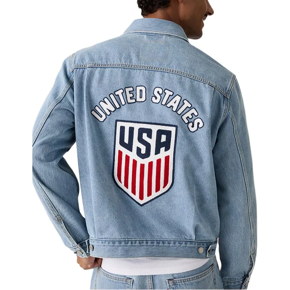 Джинсовая куртка Denim Jacket, Levis, Light Blue — фото 4