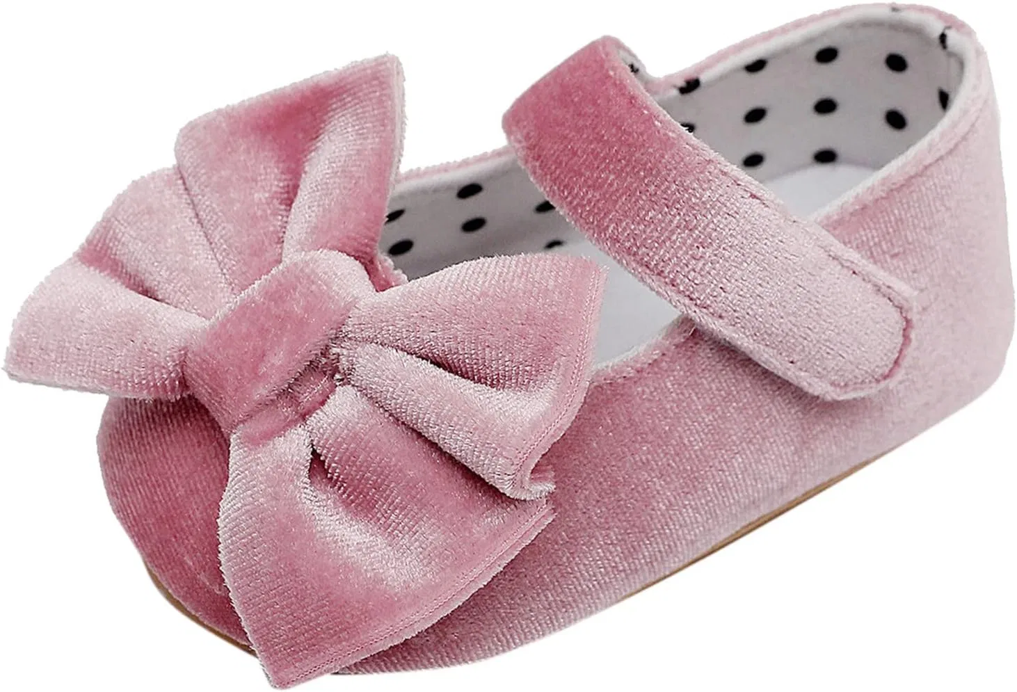 Детские кроссовки для девочек с бантом, модель First Walkers, 6-12 месяцев, Pink
