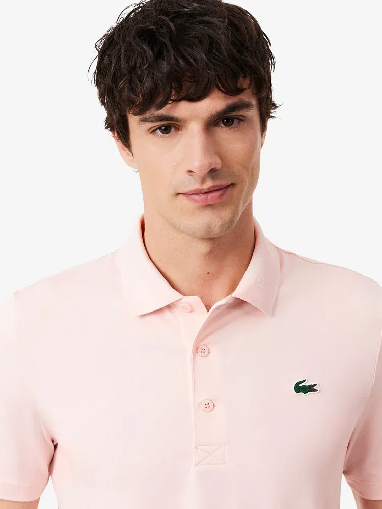 Футболка поло Lacoste Performance Basic, светло-розовый — фото 2
