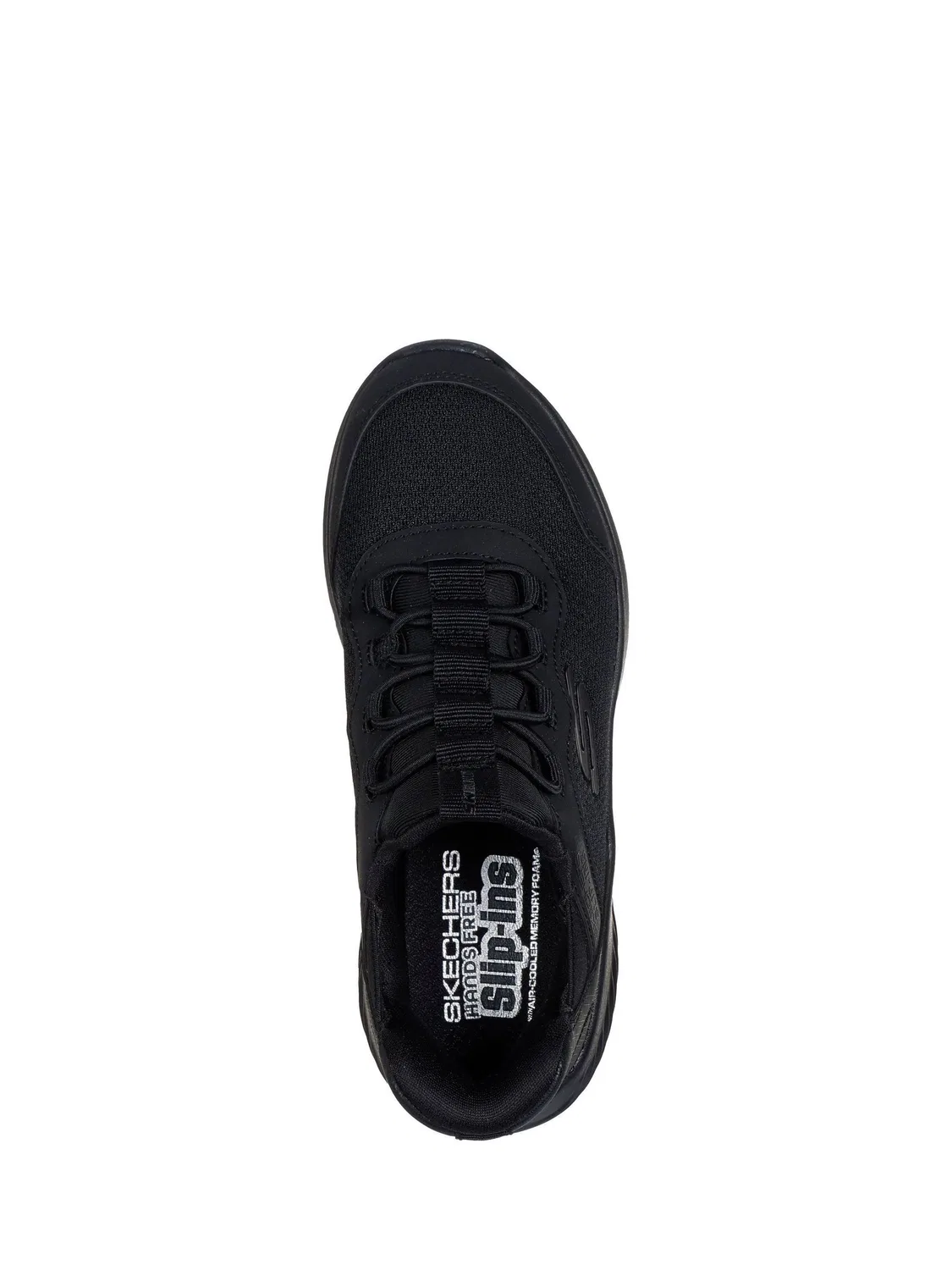 Кроссовки повседневные Bounder-Brisk-Burst Skechers, черный — фото 4