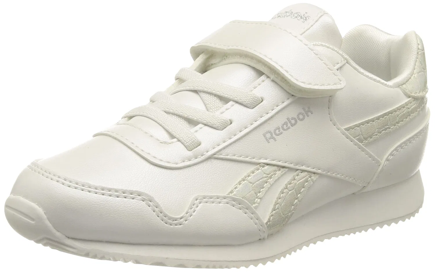 Детские кроссовки для девочек с блестками Royal Cljog 3.0 1v Reebok, Ftwr White