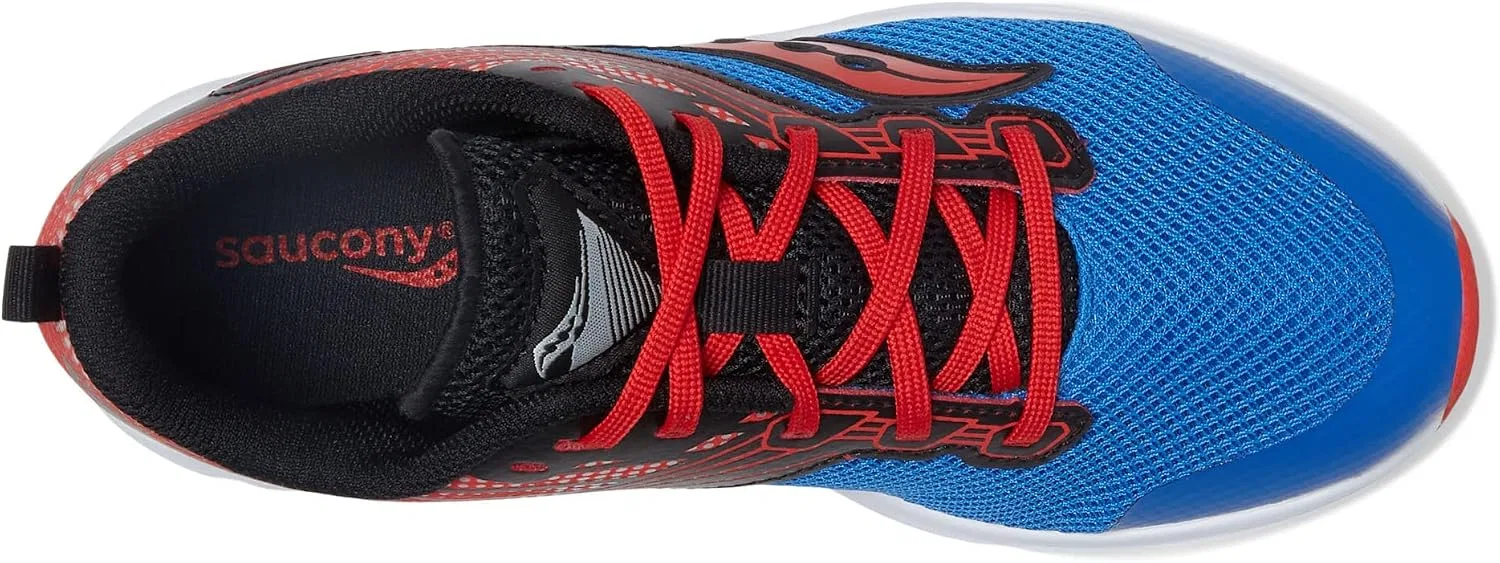 Детские кроссовки для мальчиков Axon Saucony, Royal/Red/Blue — фото 4