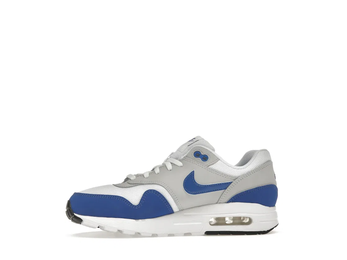 Детские кроссовки Lifestyle Nike Air Max 1, White/Neutral Grey/Black/Game Royal — фото 3