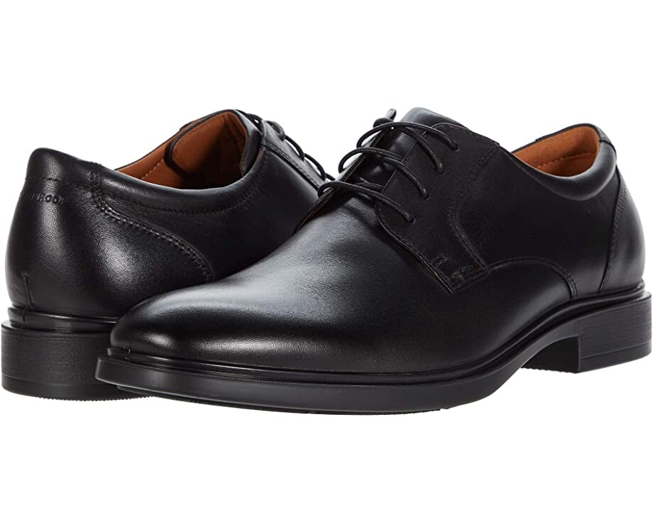 

Оксфорды Forecast Waterproof Plain Toe Oxford Florsheim, черный