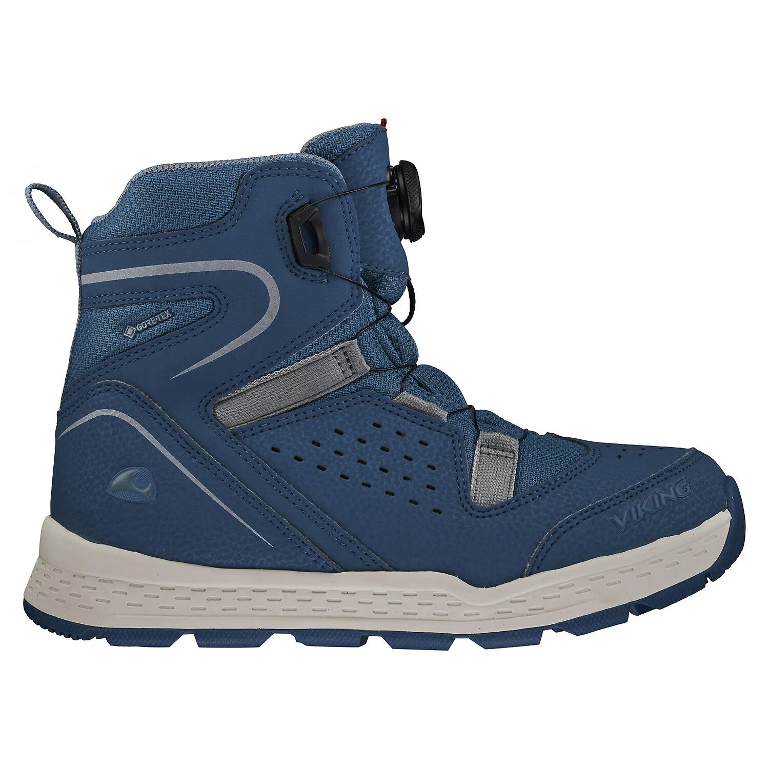 Детские ботинки для мальчиков с мембраной Kids Espo Boa GTX Viking, Blau
