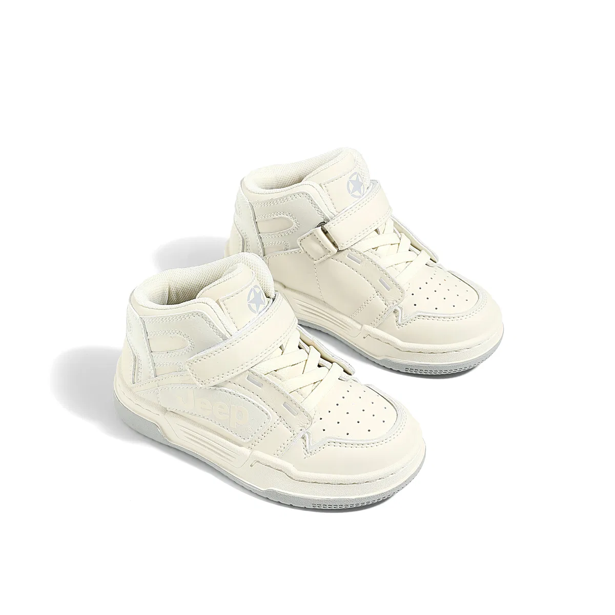 Детские скейтбординг-кеды Jeep High Top White Kids' — фото 4