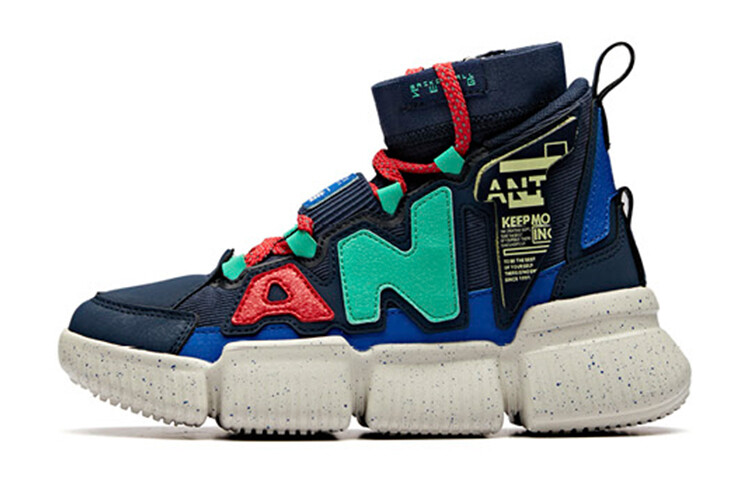 

Детские кроссовки GS High-top Coastal Blue/orthophoreale Blue Anta Kids