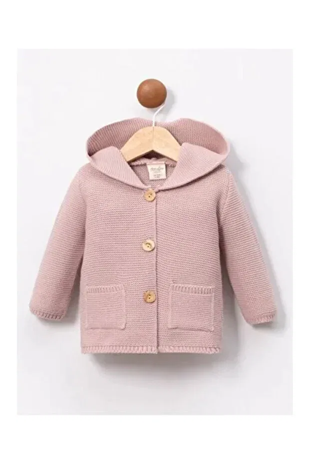 Детский кардиган с капюшоном My Lorin Kids Store, Pink