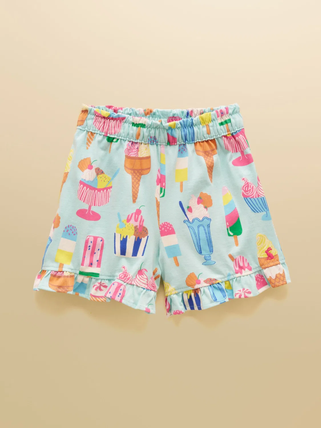 Шорты с оборками Daisy Blue Joules, синий — фото 3
