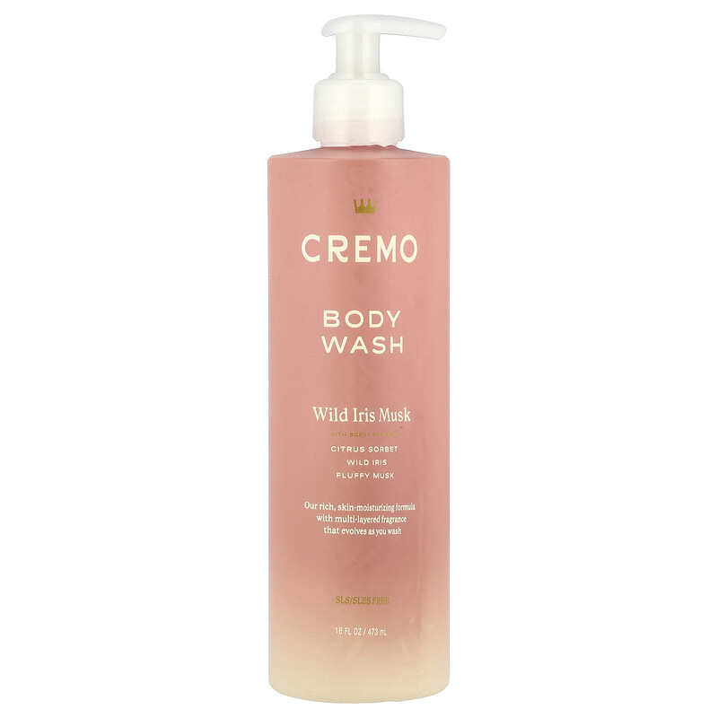

Cremo, Гель для душа, дикий ирис и мускус, 473 мл (16 жидк. Унций)