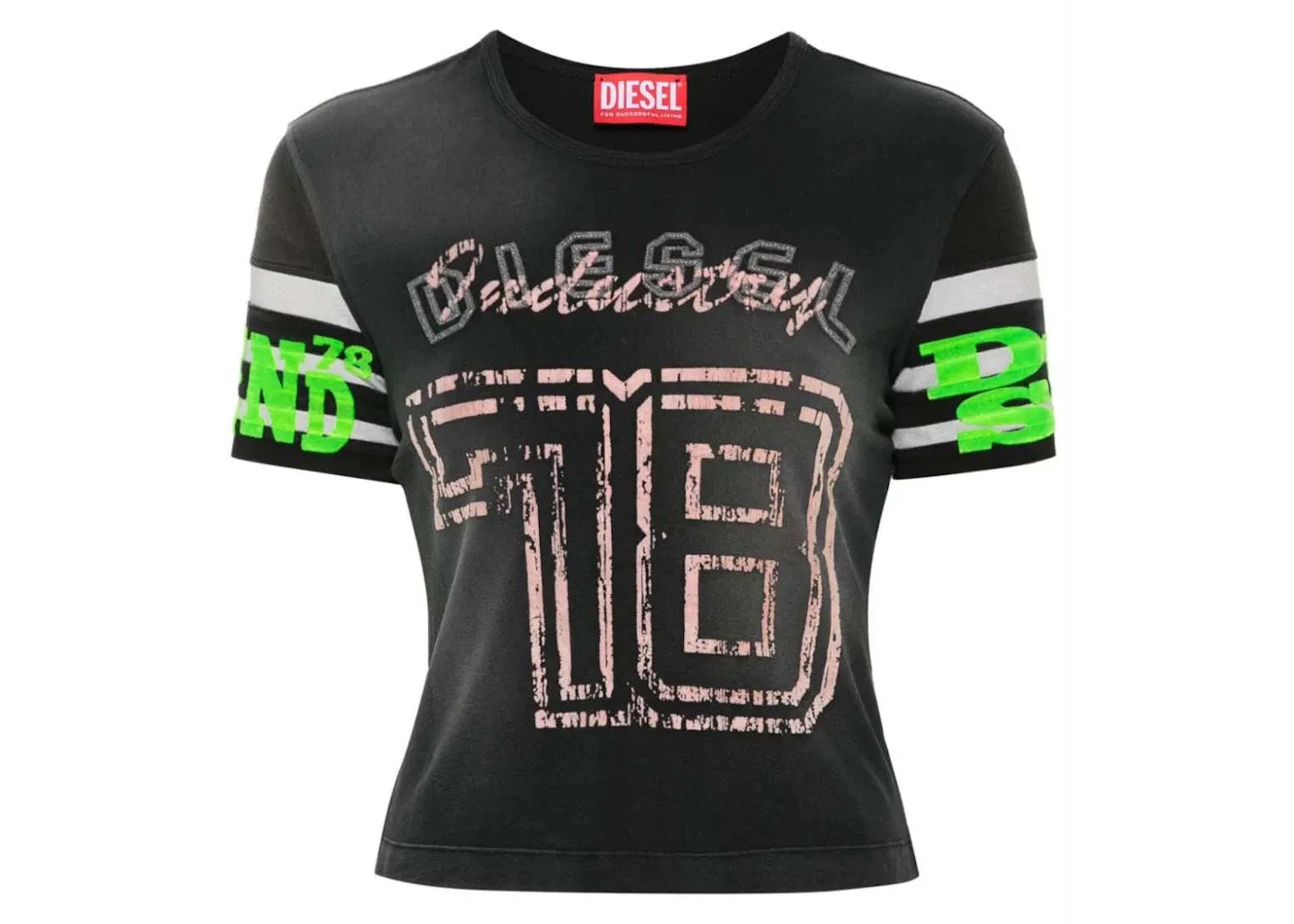 Женская футболка T-shirt Diesel, Black