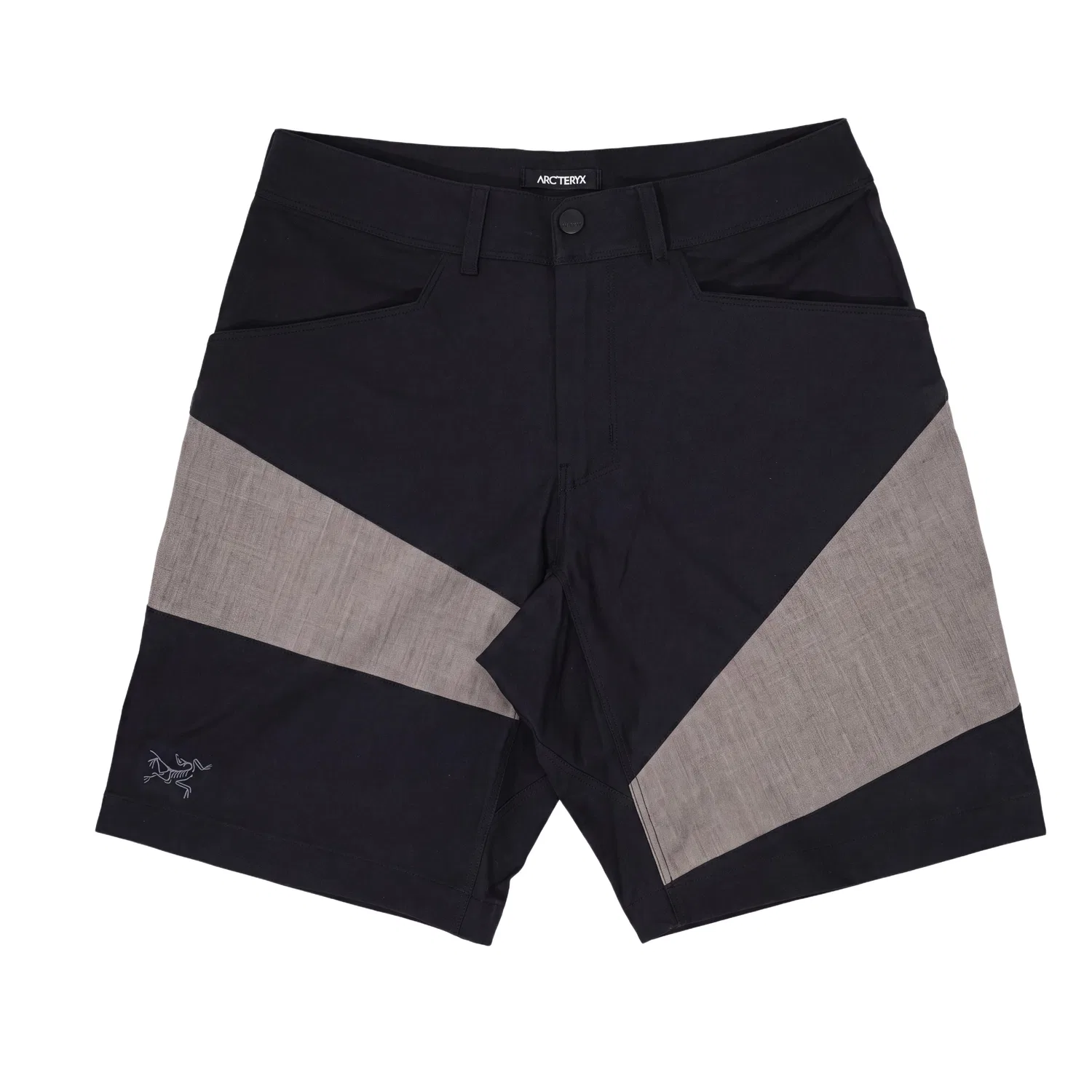 Мужские шорты повседневные прямого кроя Arcteryx KRAGG, Black