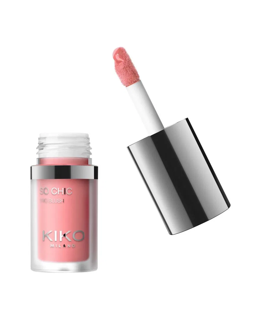 Румяна 3-в-1 для лица, глаз и губ So Chic Trio KIKO Milano, 4 г, 03 Pink Whisper