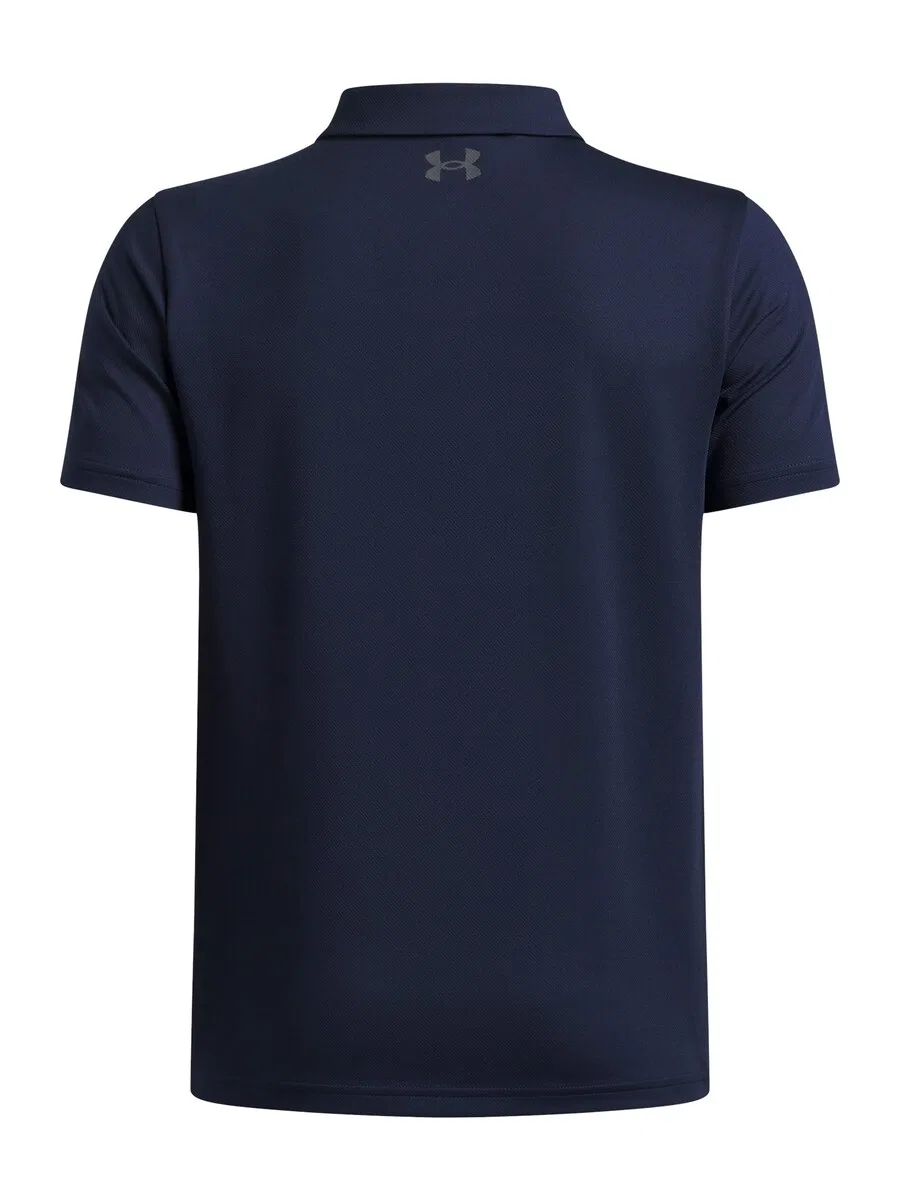Спортивная футболка UNDER ARMOUR Performance Shirt 'Matchplay' темно-синего цвета — фото 3