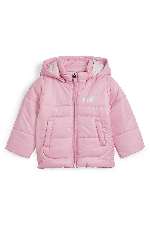 Детское пальто для девочек с капюшоном Puma, Lila