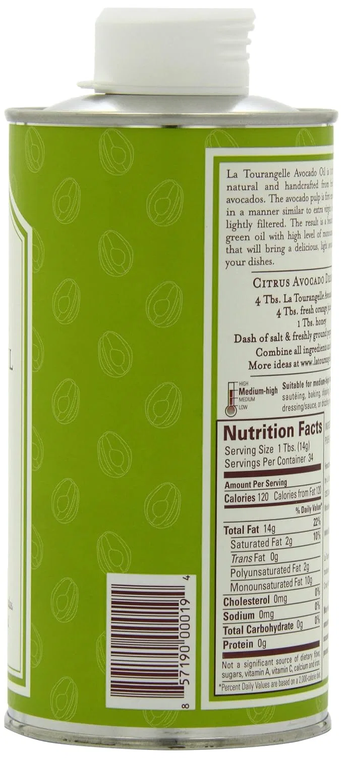 Масло для тела Avocado Oil, La Tourangelle, набор 2 шт., 1 л — фото 3
