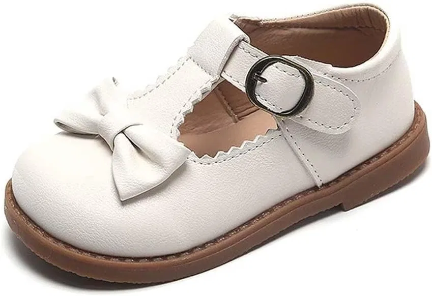 Детские туфли Мэри Джейн для девочек IvoireCh, White