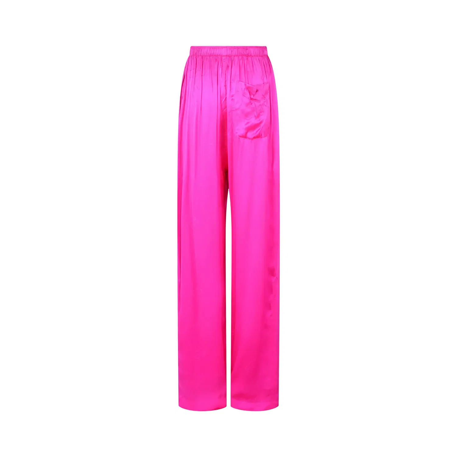 Брюки шелковые Bb Paris Pyjama Balenciaga, Lipstick Pink — фото 2