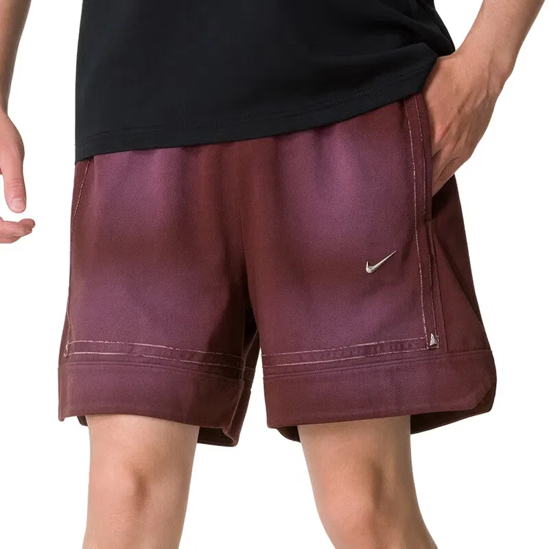 Шорты баскетбольные Nike Ja Standard Issue, бордовый — фото 4