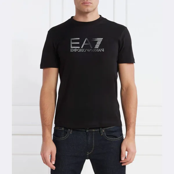 

Футболка стандартного кроя Ea7, черный