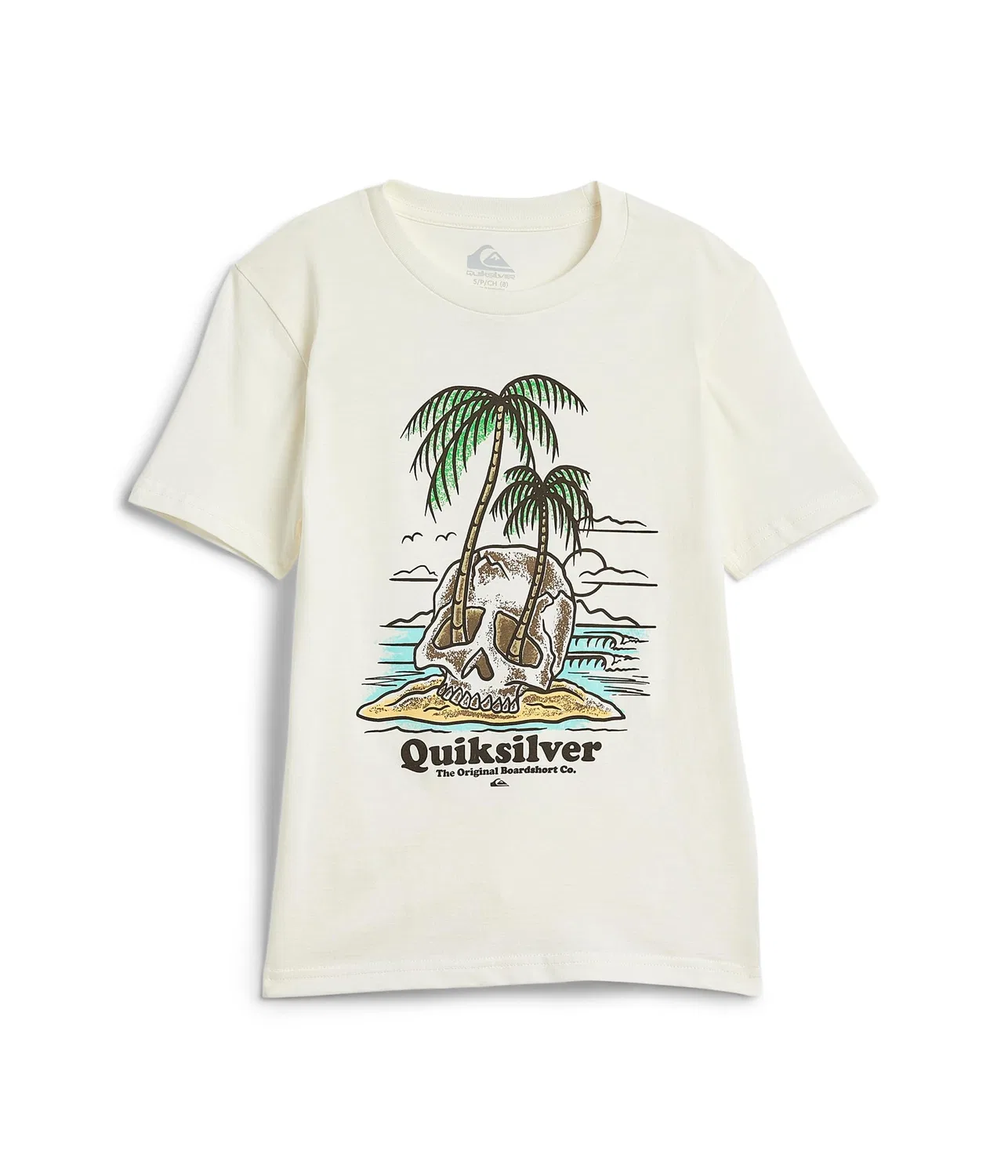 Футболка с коротким рукавом для детей постарше Quiksilver Kids, Snow White