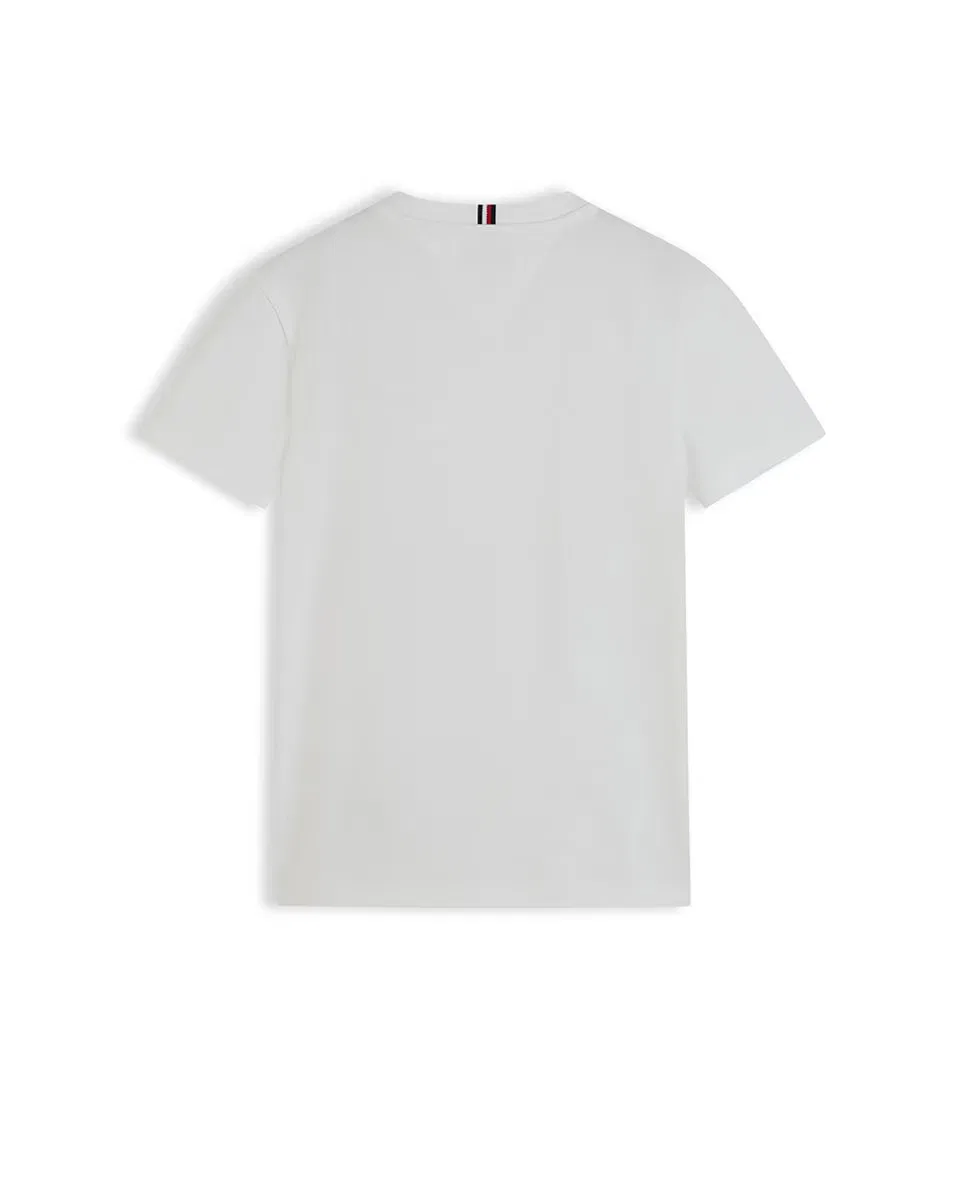 Детская футболка с коротким рукавом, Tommy Hilfiger, белый — фото 2