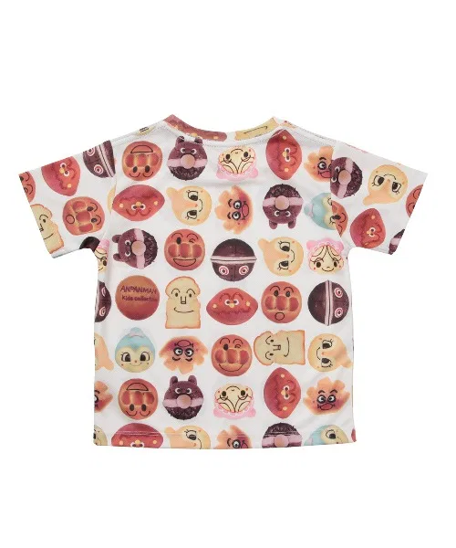 Детская футболка с принтом Pan ANPANMAN KIDS COLLECTION, Off White — фото 3