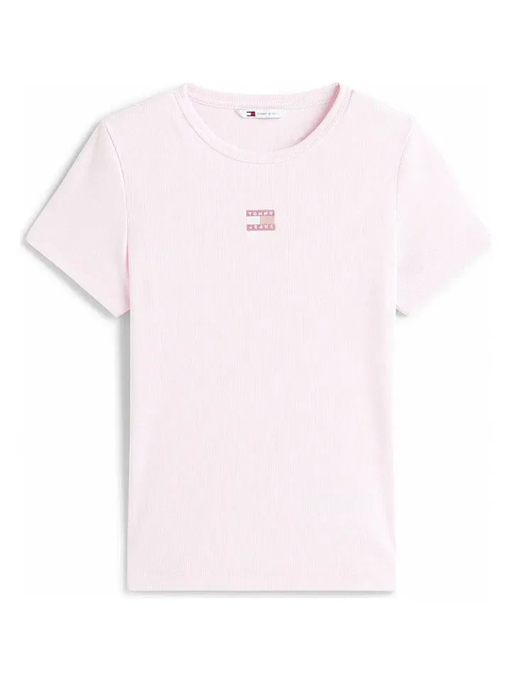 Футболка с принтом Rosé Tommy Hilfiger, розовый — фото 3
