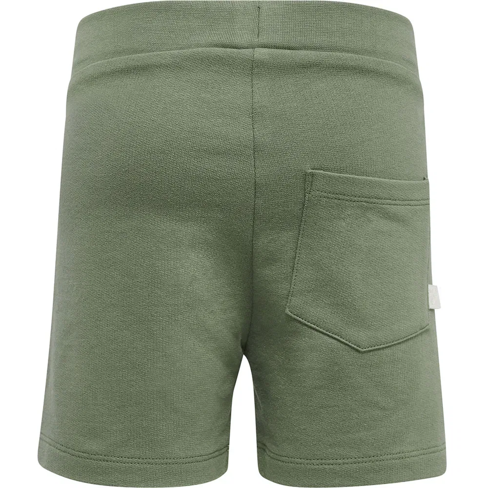 Детские шорты для девочек из футера hmlPROUD SHORTS GIRL Hummel, Green — фото 2