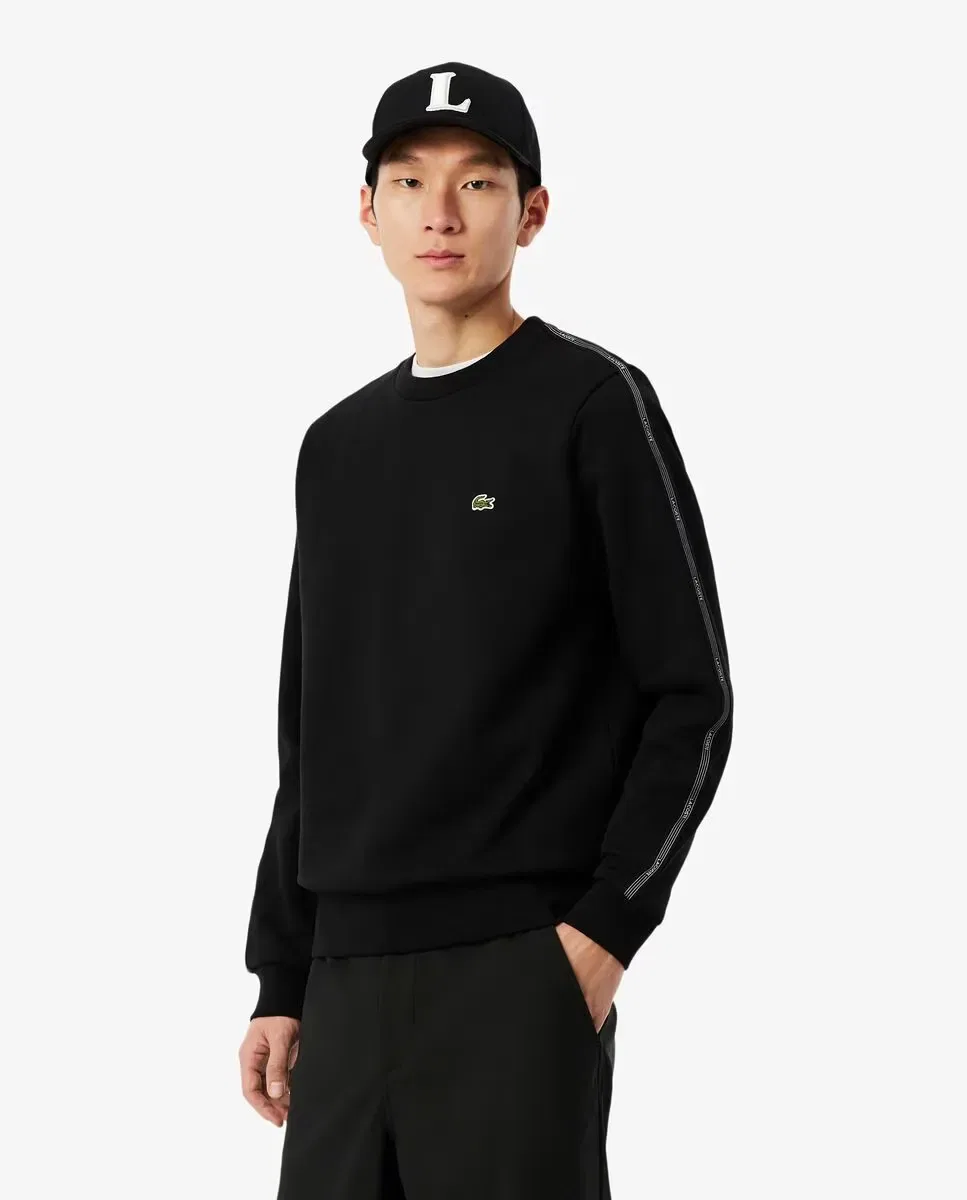 Худи мужская Lacoste с полосой, Negro
