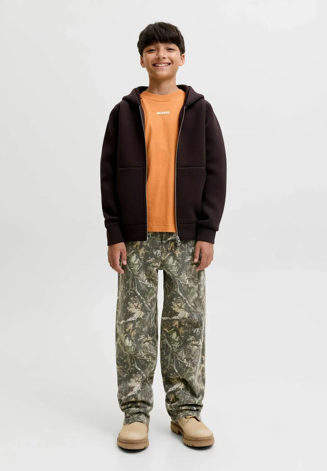 Брюки, штаны для мальчиков - брюки Jack & Jones Junior, Ivy Green