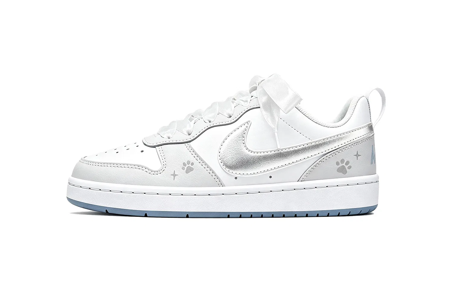 Детские кроссовки для скейтбординга Silver Gray Nike