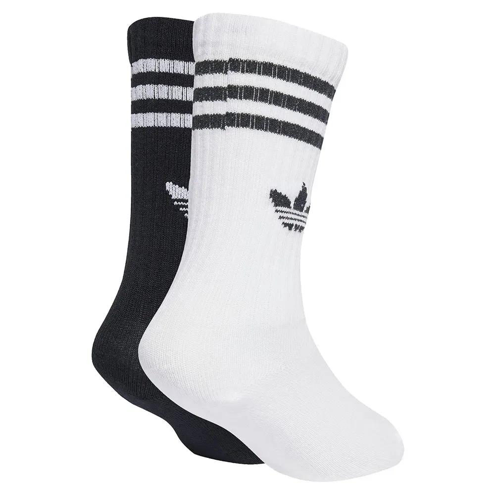 Детские носки с высоким вырезом Adidas Originals, White — фото 2