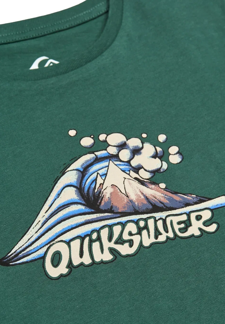 Одежда Jungen 2-7 | Топы унисекс - футболка с принтом Quiksilver, Grt — фото 3