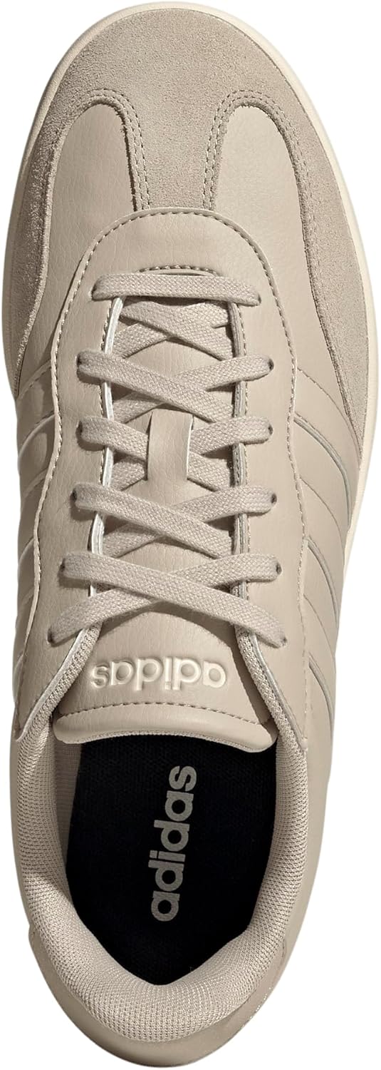 Мужские модные кроссовки Adidas Barreda, Wonder Beige/Wonder Beige/Wonder White — фото 3