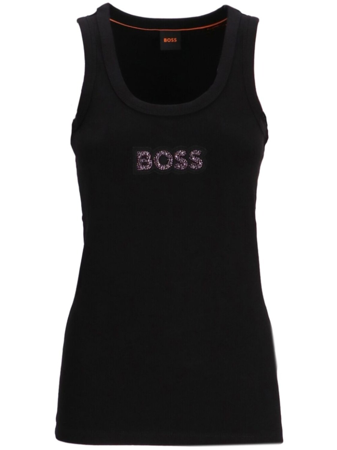 

Майка с логотипом BOSS, черный