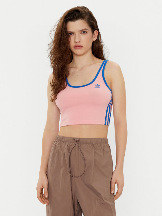 

Топ облегающего кроя adicolor 3-Stripes JP2293 Adidas, розовый