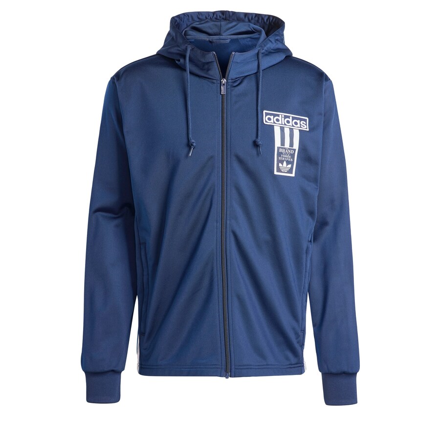 

Толстовка с капюшоном на молнии ADIDAS ORIGINALS Zip-Up Hoodie Adicolor Adibreak, морской синий