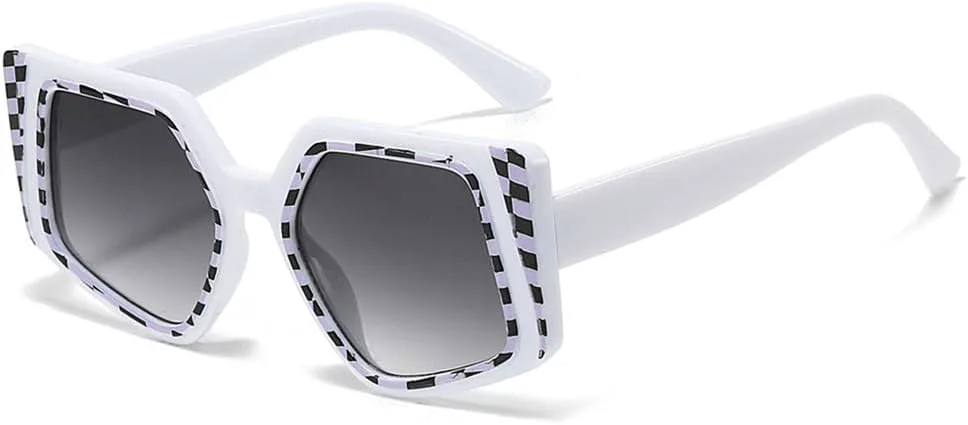 

Солнцезащитные очки UV400 с градиентным переходом цвета «кошачий глаз» для женщин и мужчин, для бега и занятий спортом на открытом воздухе generic, White